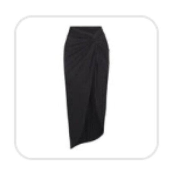 SKIMS PLUS SIZE - Swim Sarong skirt - Picture 1 of 3